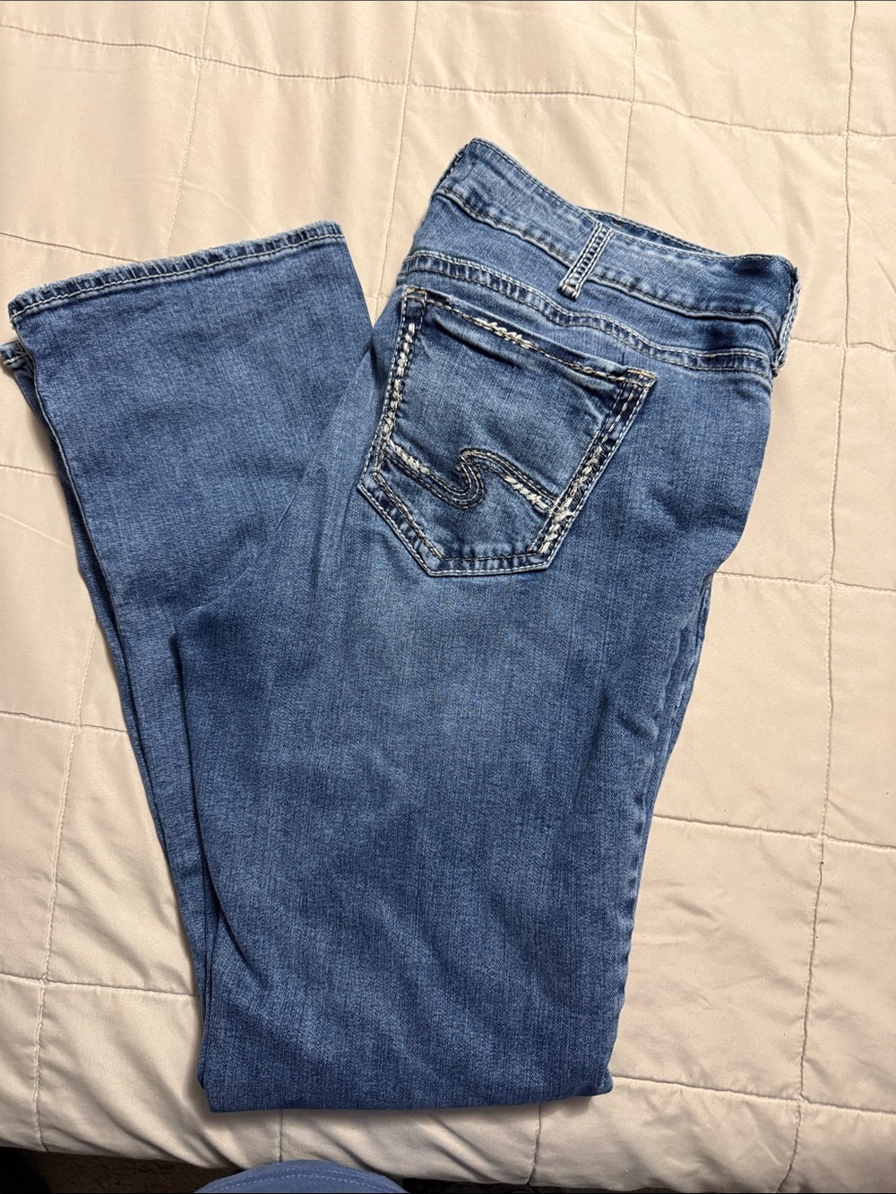 Silver Brand jeans- western glove fit 34x33